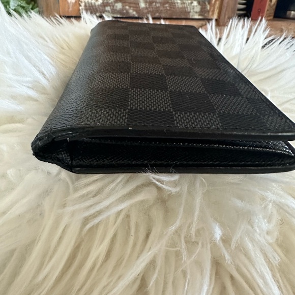 EUC Louis Vuitton, graphite Brazza wallet - Picture 4 of 11